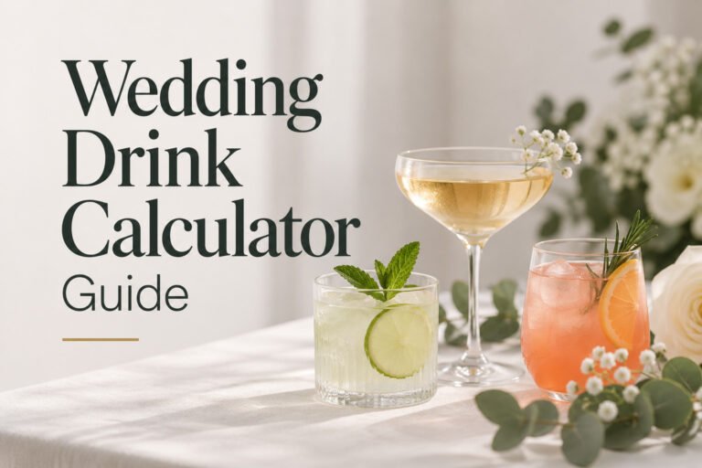 wedding drink calculator guide