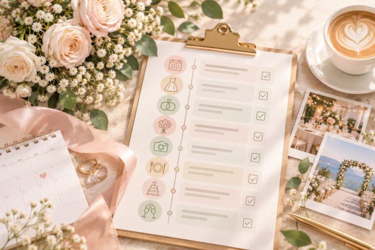 No-Panic Wedding Planning Timeline