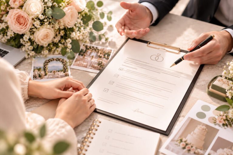 Wedding Contract Planning